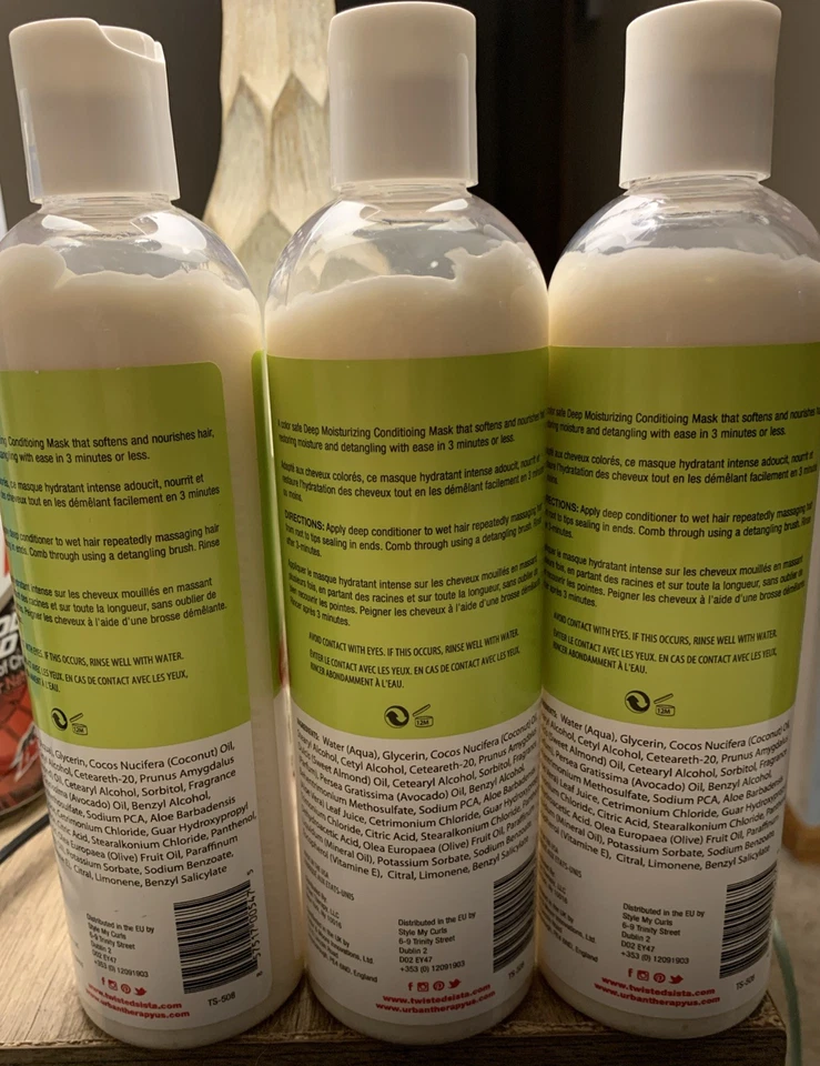 Urban Therapy Lote de 3, Mascarilla Hidratante TwistedSista 3 Minutos Foto 2 de 2