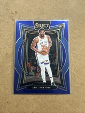 2024-25 Panini Select - Concourse Ariel Hukporti #93 Blue Prizm (RC)