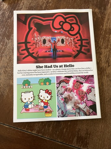 TIME Magazine Hello Kitty Special Edition 50th Anniversary - Imagen 6 de 9