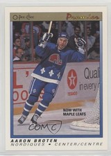1990-91 O-Pee-Chee Premier Aaron Broten #10 11fi