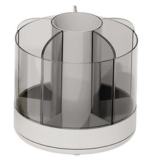 3X(360-stopniowy uchwyt na długopis, uchwyt na długopis z 6 nitkami do biurka4277