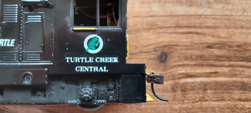 Athearn Diesel Hustler Switcher Turtle Creek Central Route of the Dashing Turtle - Picture 8 of 16