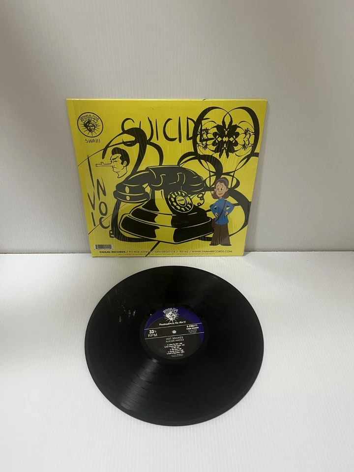 Hot Snakes – Suicide Invoice LP 2002 US ORIG Swami ROCKET FROM THE CRYPT ZEKE - Image 2 of 2