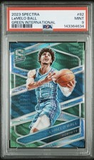 2023 Spectra Lamello Ball Green International /75 PSA 9