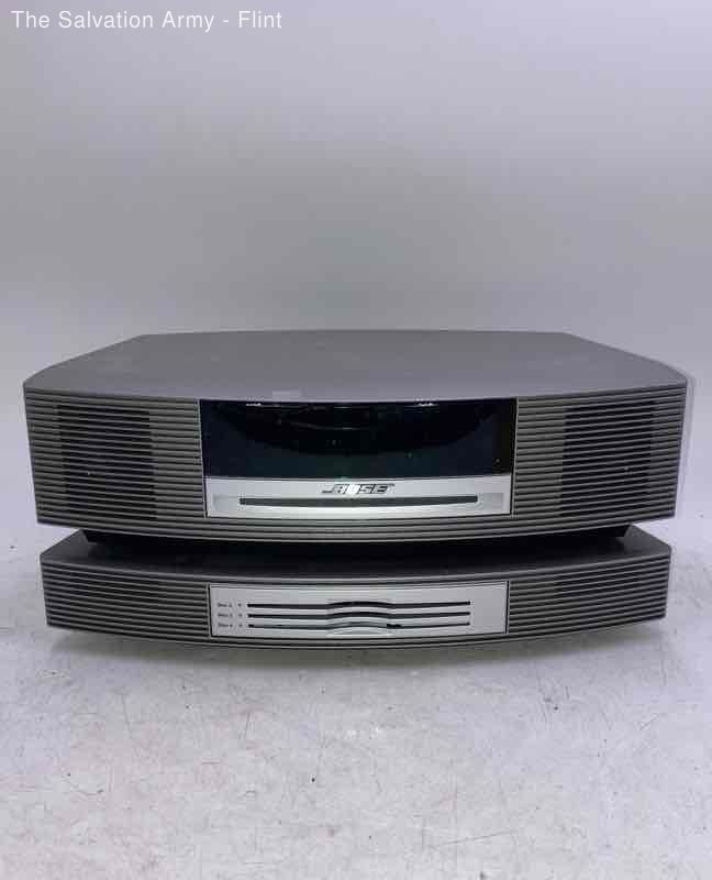 Bose Wave AWRCC1 Silver Portable AM/FM Radio CD Player Music System