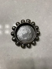 Jan Barboglio Paloma Dove votive candle holder base Cast Iron