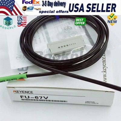 One KEYENCE FU-67V Fiber Optic Sensor New Fast Shipping