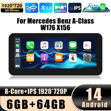 10,25" Android 14 Autoradio CarPlay 64GB Für Mercedes A/CLA/GLA W176 X156 NTG5.0 10,25" Android 14 Autoradio CarPlay 64GB Für Mercedes A/CLA/GLA W176 X156 NTG5.0