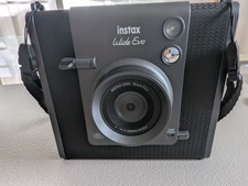 FUJIFILM instax WIDE Evo Sofortbildkamera, Schwarz NEU OVP