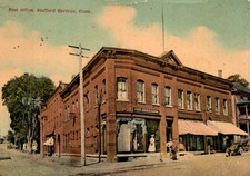 Stafford Springs CT Post Office Drug Store Po...