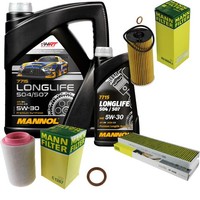 Mann Inspektionspaket 6L Mannol Longlife 504/507 5W-30 FüR Mini Mini Countryman