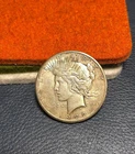 (#102137) Peace Dollar:  1922 S.  unc.  Whitman book toning    (See video!)