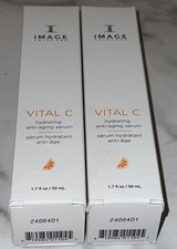 (2) Vital C Hydrating Anti Age Serum by Image for Unisex - 1.7 oz Serum