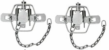 2 Bridger 1.75 1 3/4 Offset Jaw Trap Trapping Supplies 2 Traps
