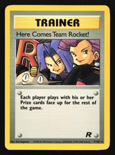 Here Comes Team Rocket 71/82 Team Rocket Rare Unlimited Pokemon Card