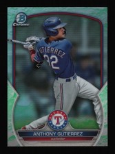 2023 Bowman Chrome Lunar Glow Refractor Anthony Gutierrez #BCP-85