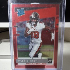 Panini 2020 Donruss Optic Tyler Johnson Rated Rookie #192 Buccaneers NFL Card. rookie card picture