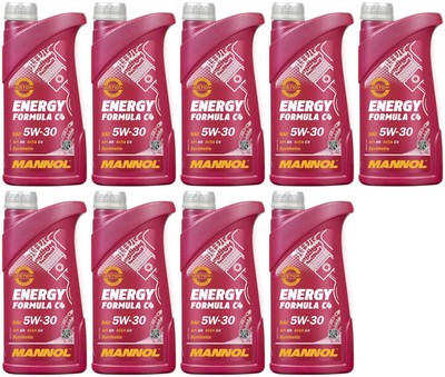 9l Mannol 7917 Energy Formula C4 5W-30 Motoröl 9x1l 