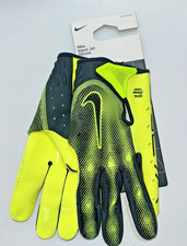 Nike Vapor Jet 7.0 Football Receiver Gloves Mens Size 2XL Neon Yellow Black (2B)