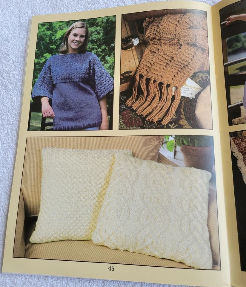 Leisure Arts 99 Knit Stitches - Leaflet 2973 - Image 3 of 4