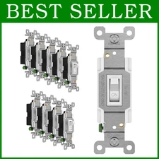 Illuminated Single Pole Switch, Residential Grade