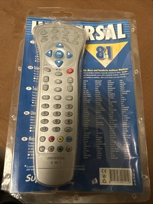 Universal Fernbedienung 8 in 1 Support Plus
