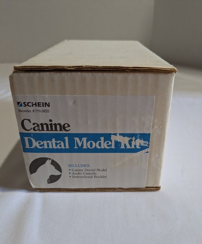 Henry Schein Dental Model Kit Dog Canine Educational Veterinary Demonstration - Picture 10 of 10
