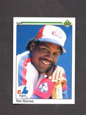 1990 Upper Deck #177 Tim Raines - Montreal Expos - HOF - FREE SHIPPING!