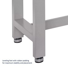 72" Adjustable Heavy Duty Workbench Solid Wood Top Work Bench Table Granite DIY