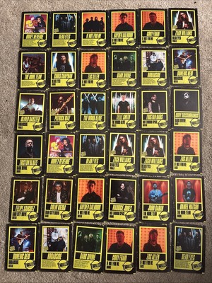 36 Card Lot Thriller Records Series 2 Not Enough Space Dark Divine Dead Eyes