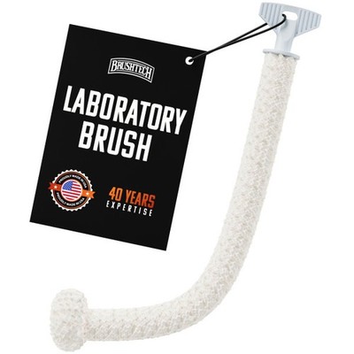 Brushtech Laboratory Glassware Brush   Foam Cleaning Tool for Beakers