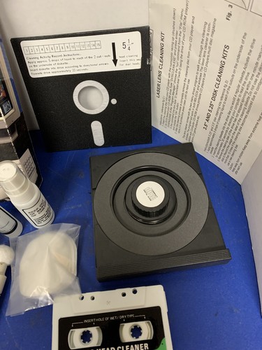Kit de mantenimiento total para el hogar interior para cintas de audio de videograbadora CD y mouse - Imagen 2 de 7