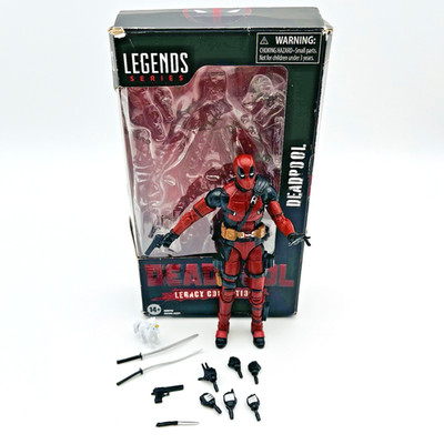 Marvel Legends Legacy 6'' Deadpool Action Figure 100% Complete w Box - Hasbro MCU