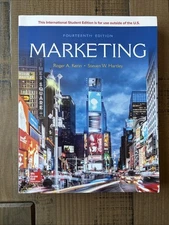 14th Edition Marketing Textbook by Steven W. Hartley and Roger A. Kerin