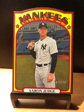 2021 Topps Heritage 1972 Die Cut Aaron Judge