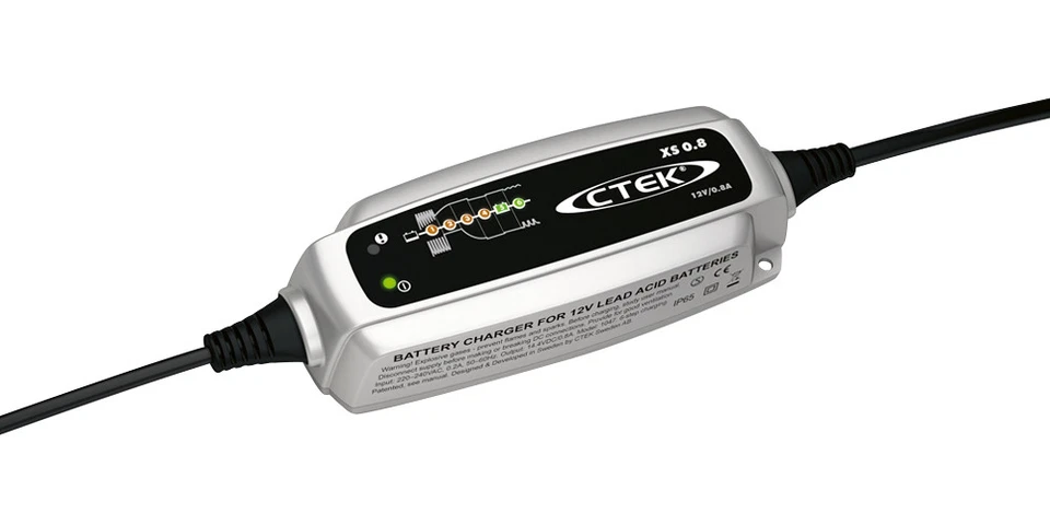 Chargeur  batterie voiture / auto / Moto CTEK XS 0.8 A 12V de 1.2-32ah (100ah) - Photo 2/3