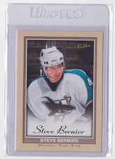 2006-07 UD BEEHIVE BEIGE BACK ROOKIE PARALLEL STEVE BERNIER #150 SAN JOSE SHARKS
