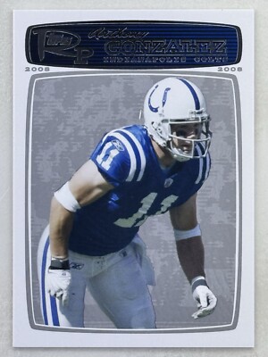 Anthony Gonzalez 2008 Topps Rookie Progression Silver /299 #149 NFL Colts Card