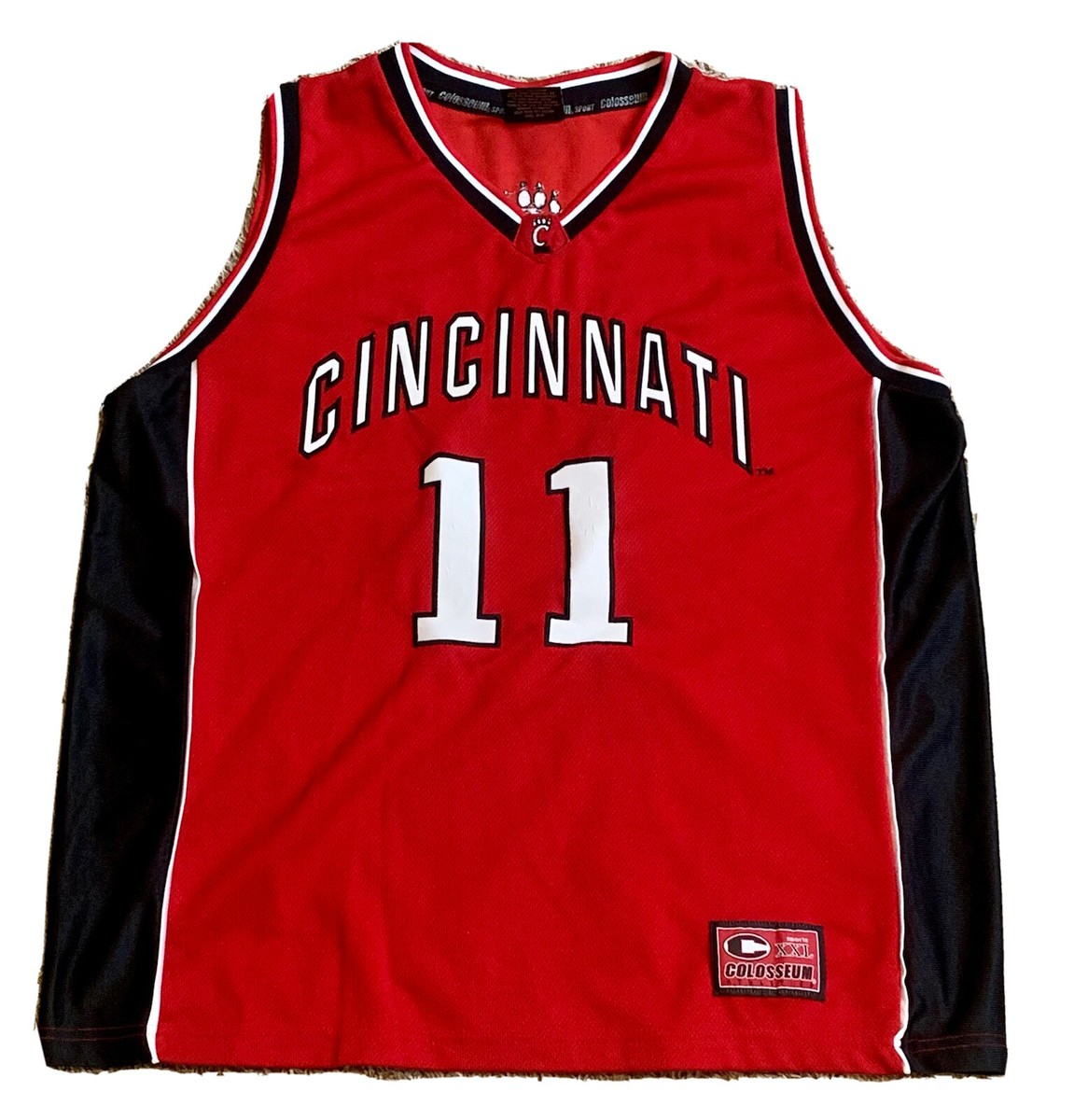 Cincinnati Bearcats — Basketball Jersey Colosseum Athletics #11 — Size  Men’s XL