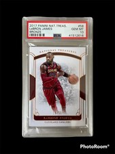2017-18 Panini National Treasures #58 LeBron James Bronze (16/25) 🥉