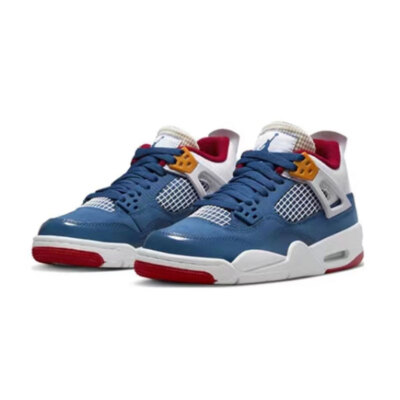 Nike Air Jordan AJ4 Retro GS Messy Room Blue Shoes DR6952