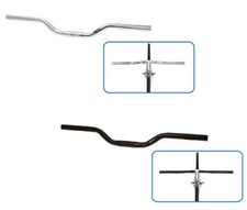 MANUBRI Manubrio URBAN in ALLUMINIO per Bicicletta / Colore Argento o Nero