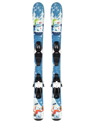 Neu TECNOPRO SNOW TEAM Kinderskier + ATOMIC LC 5 Skibindung mit GRIP WALK