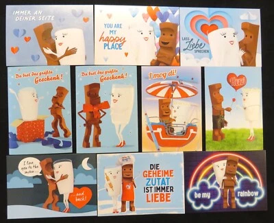 Ferrero Kinder-Riegel Postkarten