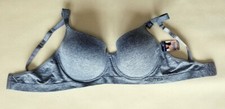 NEW Nautica Intimates Bra Size 42DD Gray Adjustable Straps Underwire