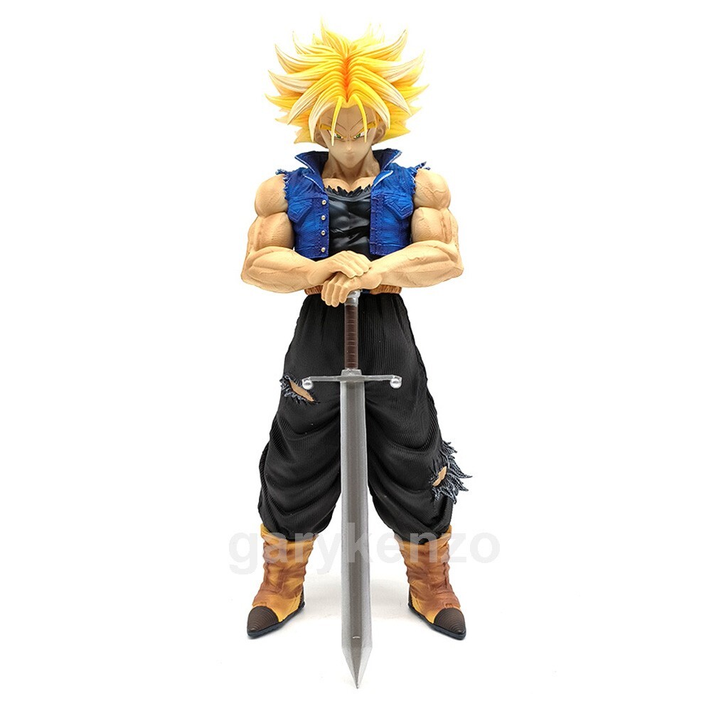 9.84'' Dragon Ball Z Super Saiyan Trunks Figure Model Statue