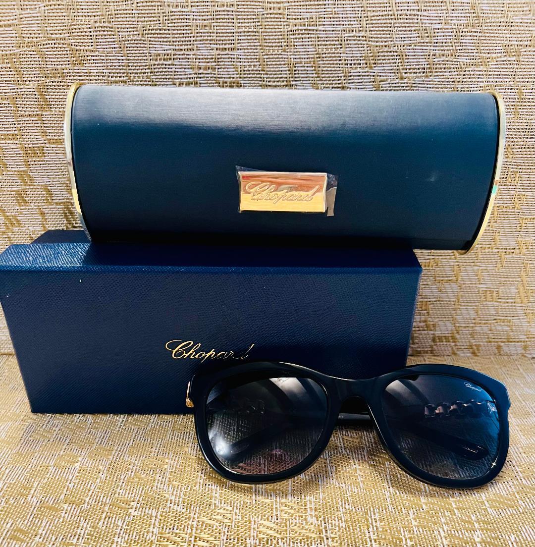 Chopard brand new sunglasses SCH 166G 54-23-140 0BLK | eBay display picture 3