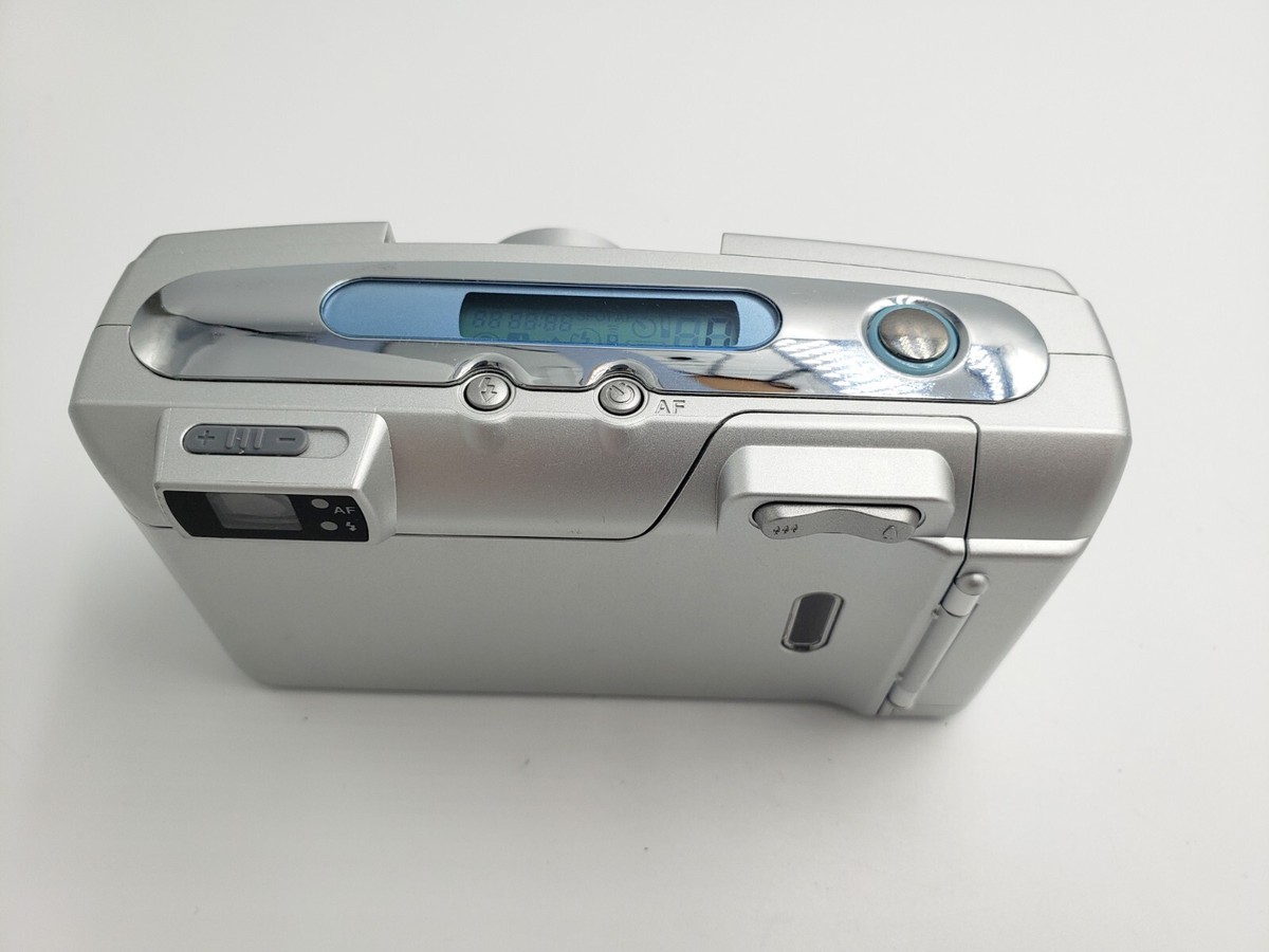 Pentax Espio 140V Silver Point & Shoot 35mm Film Camera. | eBay