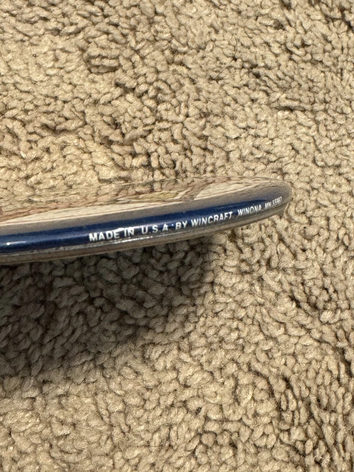 Vintage ATLANTA BRAVES MLB Original Wincraft Made in U.S.A. Big Pin Winona, MN - Image 3 of 4