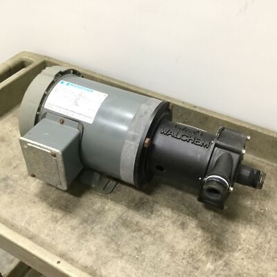 Iwaki WMD-100RTE Magnetic Drive Pump, 1'' NPT, With Marathon AVA56T34F5301J Motor